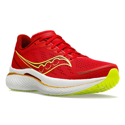 Saucony Men's Endorphin Speed 3 Men's Shoes - BlackToe Running#colour_red-poppy