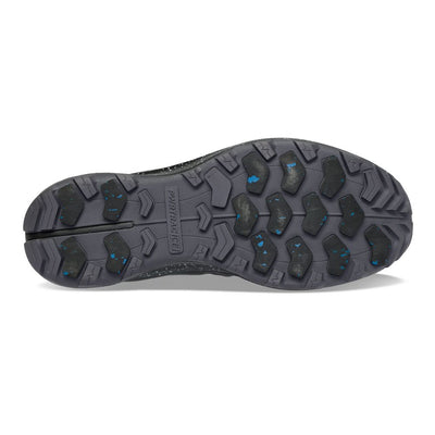 Saucony Men's Peregrine ICE+ 3 Men's Shoes - BlackToe Running#colour_black-shadow