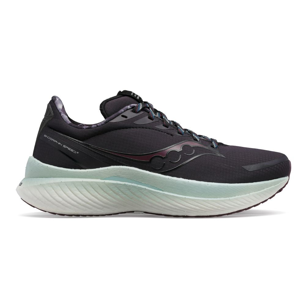Saucony Men's Endorphin Speed 3 Runshield Men's Shoes - BlackToe Running#colour_miles-to-go