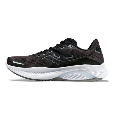Saucony Men's Guide 16 Men's Shoes - BlackToe Running#colour_black-white