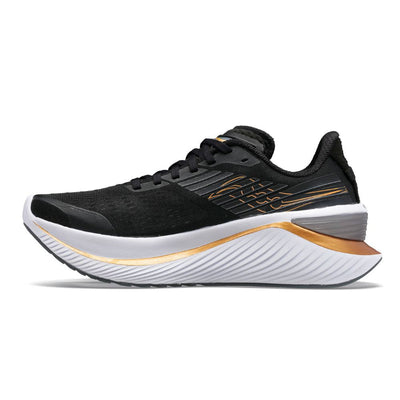 Saucony Men's Endorphin Shift 3 Men's Shoes - BlackToe Running#colour_black-goldstruck