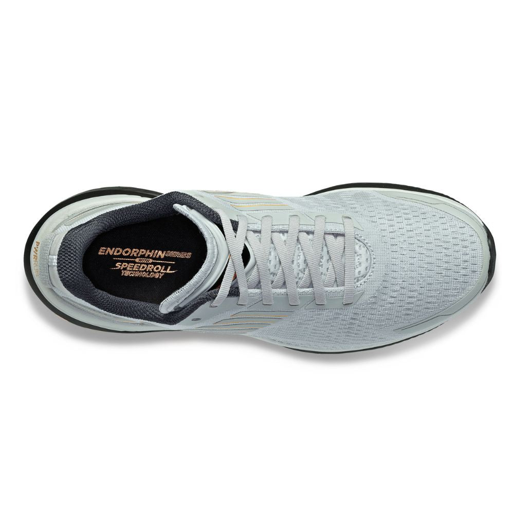 Saucony Men's Endorphin Shift 3 Men's Shoes - BlackToe Running#colour_concrete-wood