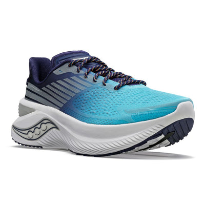Saucony Men's Endorphin Shift 3 Men's Shoes - BlackToe Running#colour_blue-night-lite