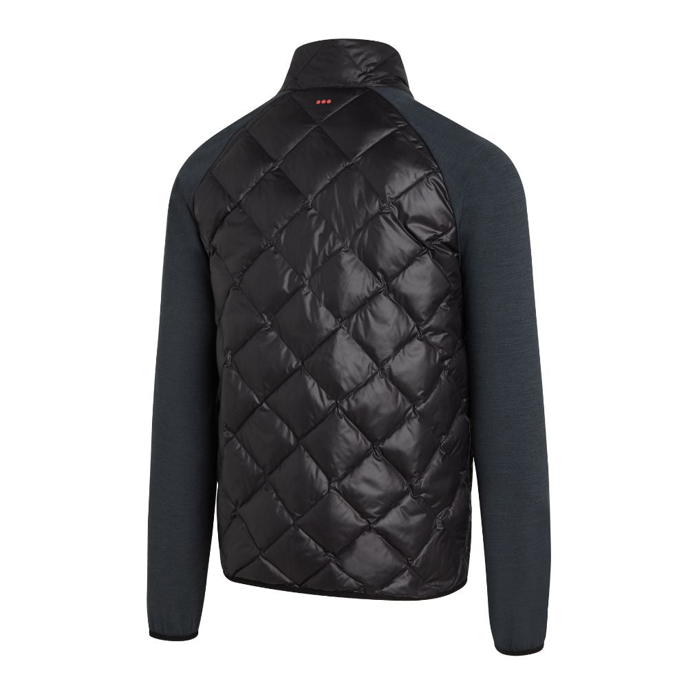 Saucony Men's Boulder Oysterpuff Jacket - BlackToe Running#colour_black