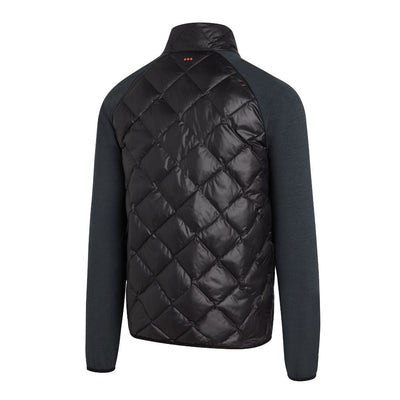 Saucony Men's Boulder Oysterpuff Jacket - BlackToe Running#colour_black