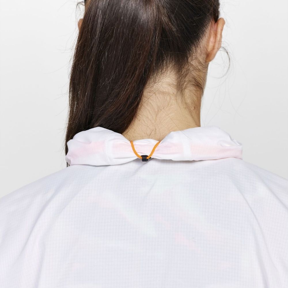 Saucony Women's Packaway Jacket - BlackToe Running#colour_cool-mint
