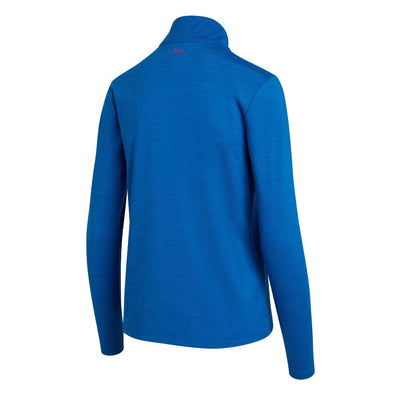 Saucony Women's Solstice 1/4 Zip - BlackToe Running#colour_pool-heather
