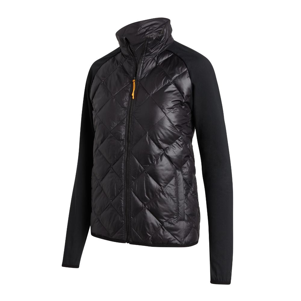 Saucony Women's Boulder Oysterpuff Jacket - BlackToe Running#colour_black
