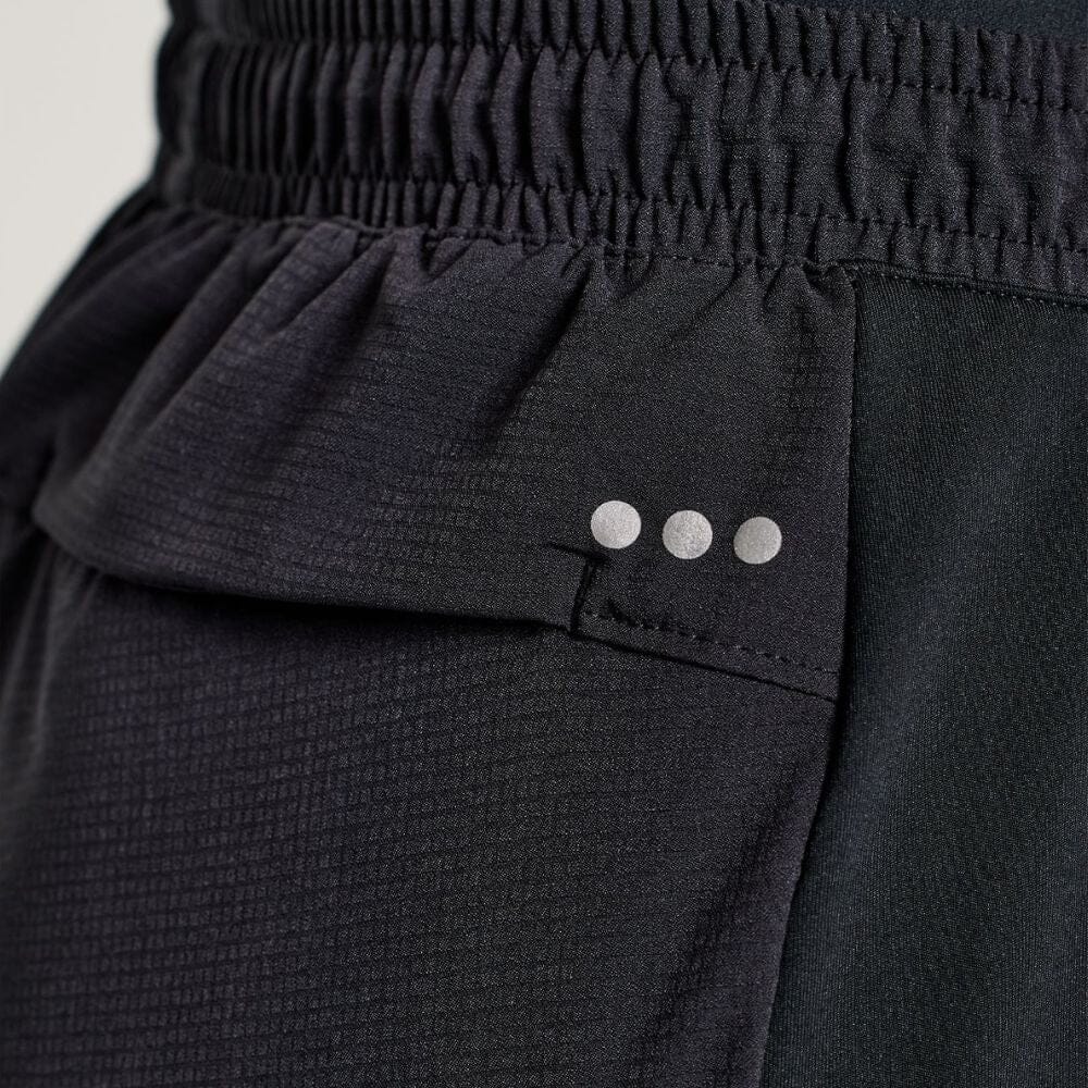 Saucony Women's Boston Woven Cuffed Pant Women's Bottoms - BlackToe Running