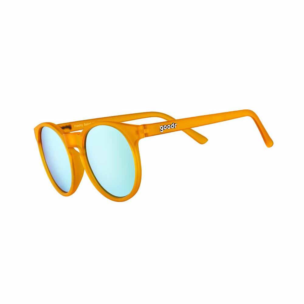 Goodr Circle G Sunglasses - Freshly Baked Man Buns Sunglasses - BlackToe Running - 
