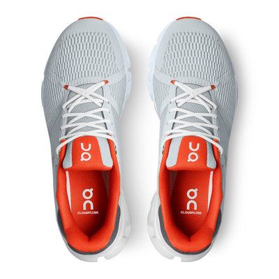On Running Men's Cloudflyer - BlackToe Running#colour_glacier-flame
