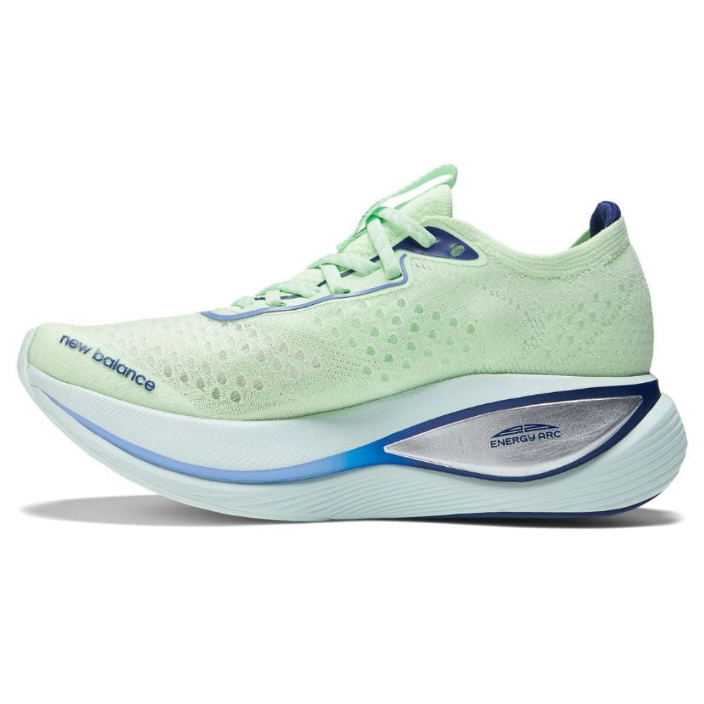New Balance Women's FuelCell SuperComp Trainer Women's Shoes - BlackToe Running#colour_vibrant-spring-glo