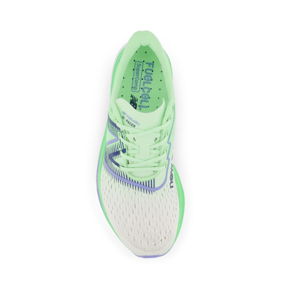 New Balance Women's FuelCell SuperComp Pacer Women's Shoes - BlackToe Running#colour_white-vibrant-spring
