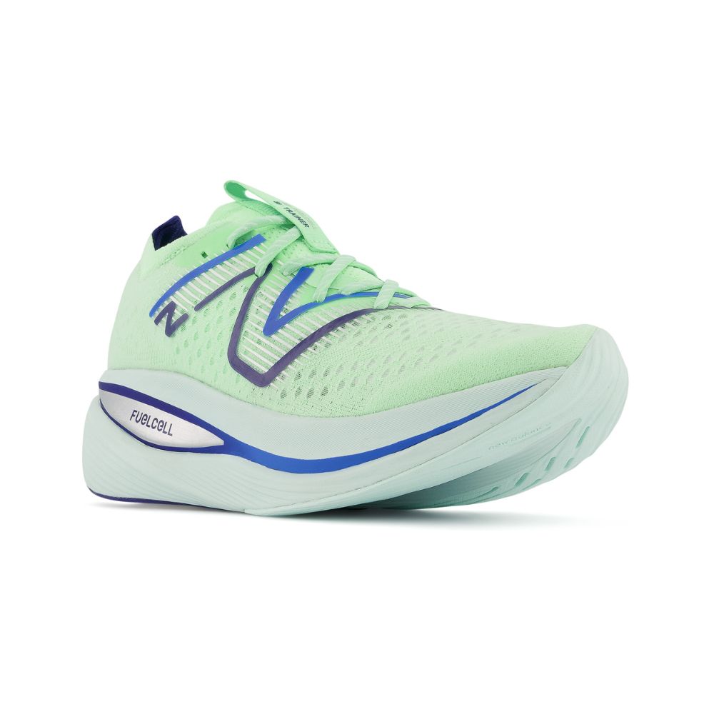 New Balance Men's FuelCell SuperComp Trainer Men's Shoes - BlackToe Running#colour_vibrant-spring-glo