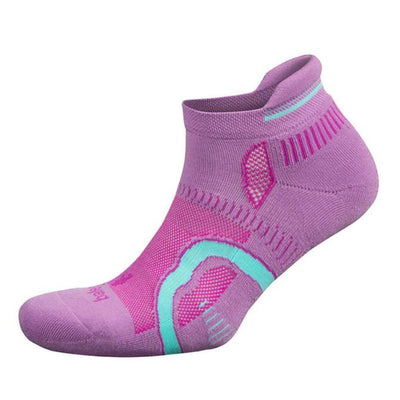 Balega Hidden Contour No Show Sock- BlackToe Running#colour_bright-lilac-pink