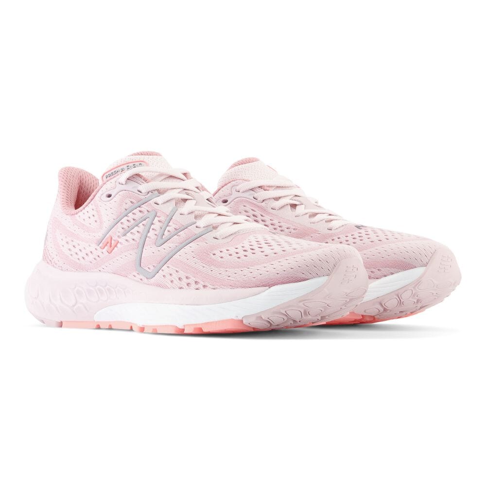 New Balance Women's Fresh Foam X 880v13 Women's Shoes - BlackToe Running#colour_stone-pink-hazy-rose-black-metallic