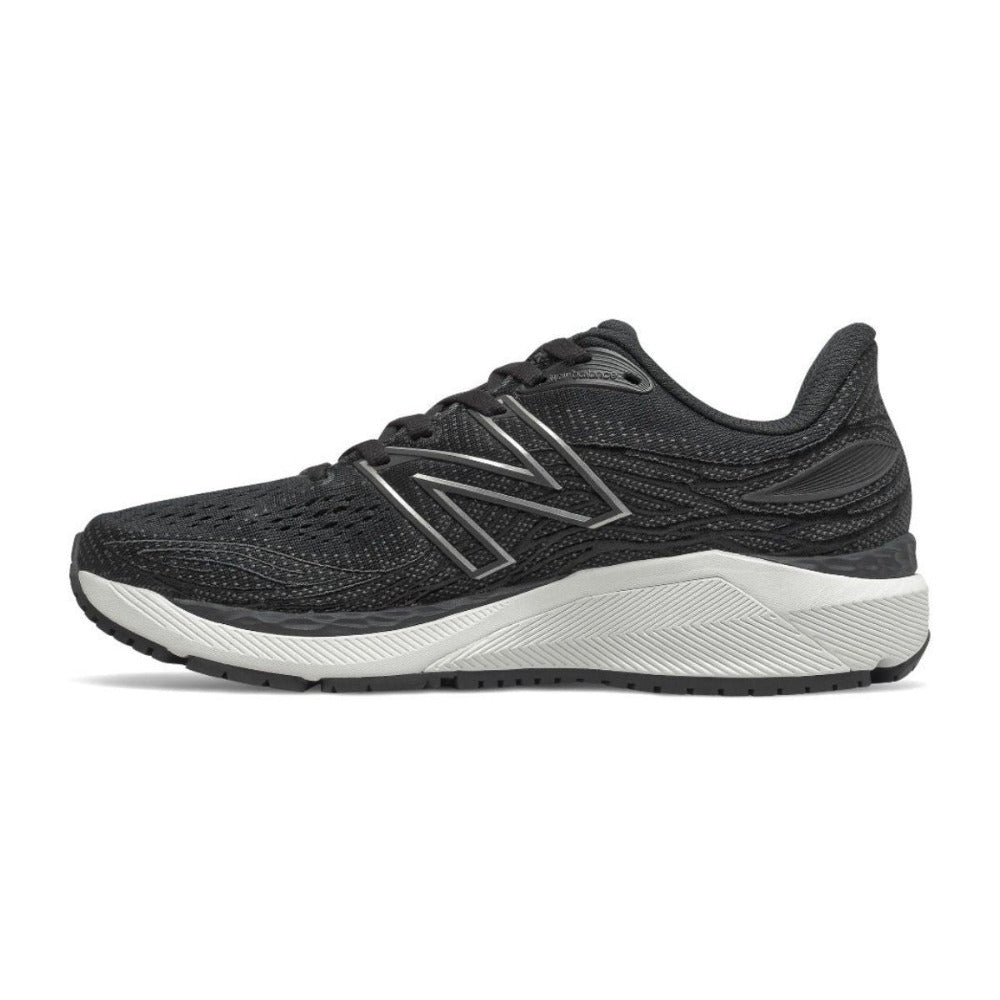 New Balance Women's 860v12 Women's Shoes - BlackToe Running#colour_black-white