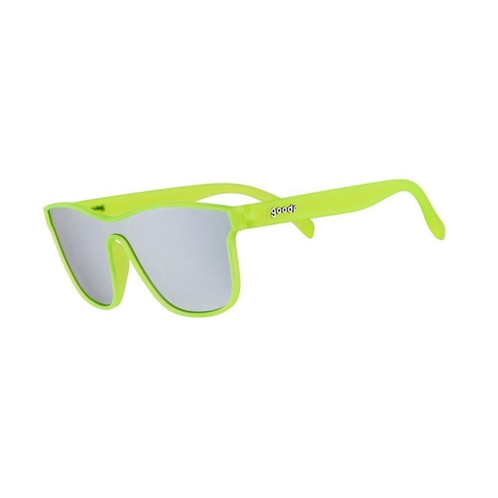 Goodr VRG Sunglasses "Naeon Flux Capacitor" Sunglasses - BlackToe Running -