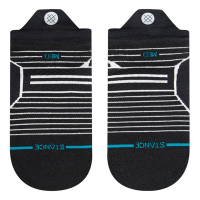 Stance Women's Run Keep It Movin Light Cushion Tab Socks - BlackToe Running#colour_black