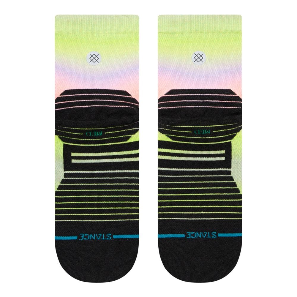 Stance Women's Run - All Time - QTR - BlackToe Running#colour_ombre