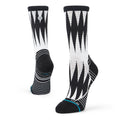 Stance Women's Run Keep It Movin Light Cushion Crew Socks - BlackToe Running#colour_black