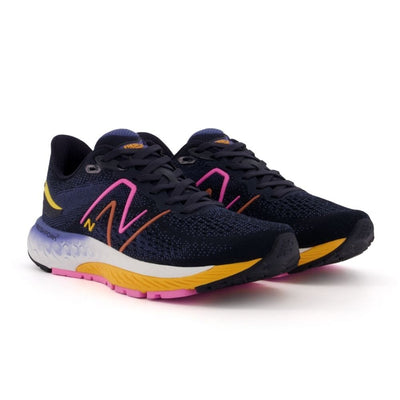 New Balance Women's Fresh Foam X 880v12 - BlackToe Running#colour_eclipse-vibrant-apricot-vibrant-pink-vibrant-orange