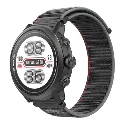 Coros APEX 2 Premium Multisport GPS Watch - BlackToe Running#colour_black