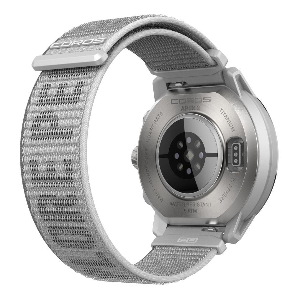 Coros APEX 2 Premium Multisport GPS Watch - BlackToe Running#colour_grey