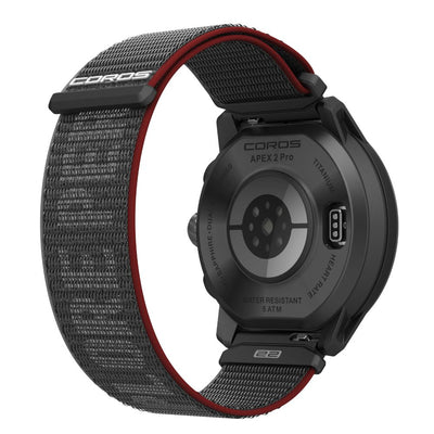 Coros APEX 2 Pro Premium Multisport GPS Watch - BlackToe Running#colour_black