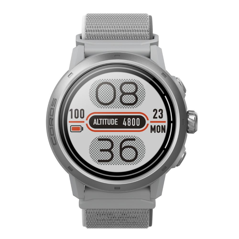 Coros APEX 2 Pro Premium Multisport GPS Watch - BlackToe Running#colour_grey