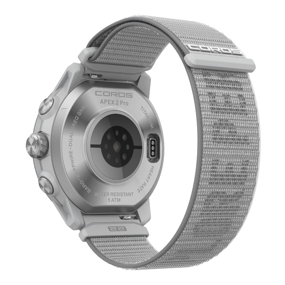 Coros APEX 2 Pro Premium Multisport GPS Watch - BlackToe Running#colour_grey