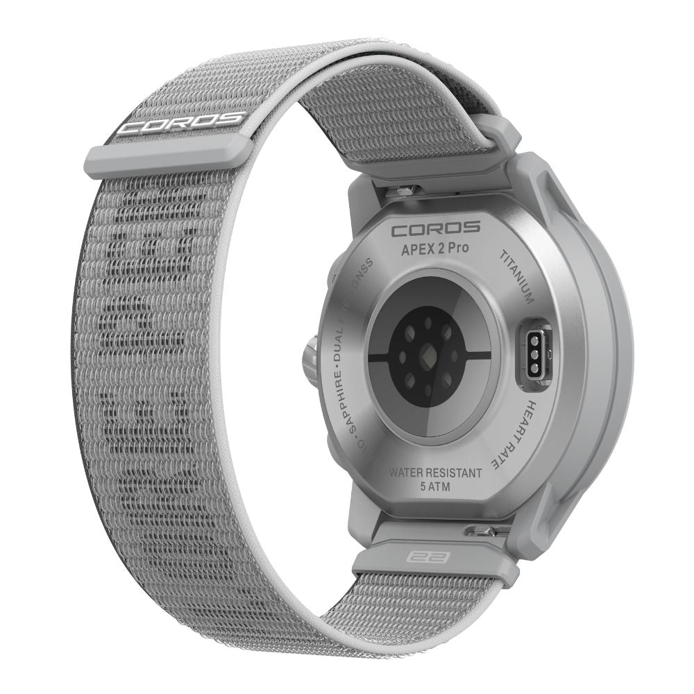 Coros APEX 2 Pro Premium Multisport GPS Watch - BlackToe Running#colour_grey