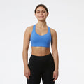 New Balance Women's Power X High Support Bra - BlackToe Running#colour_bright-lapis