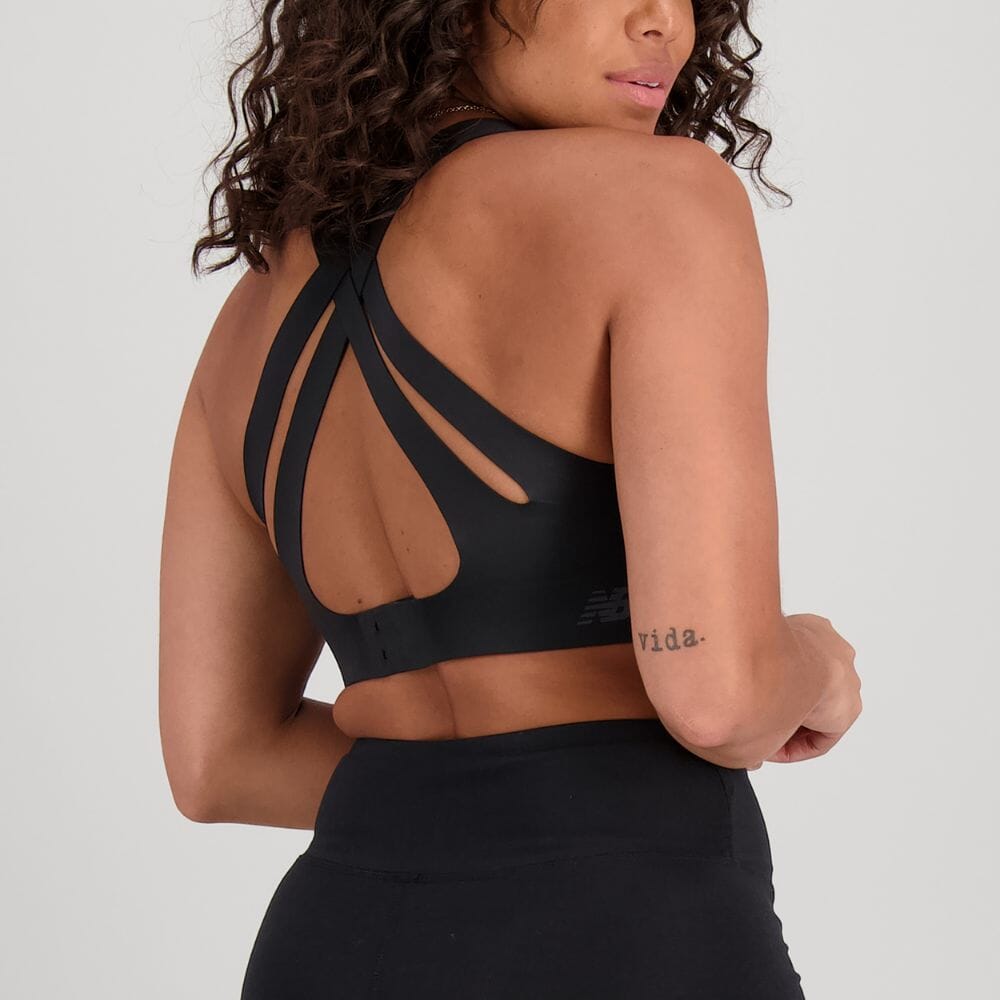 New Balance Women's Fortiflow High Support Bra - BlackToe Running