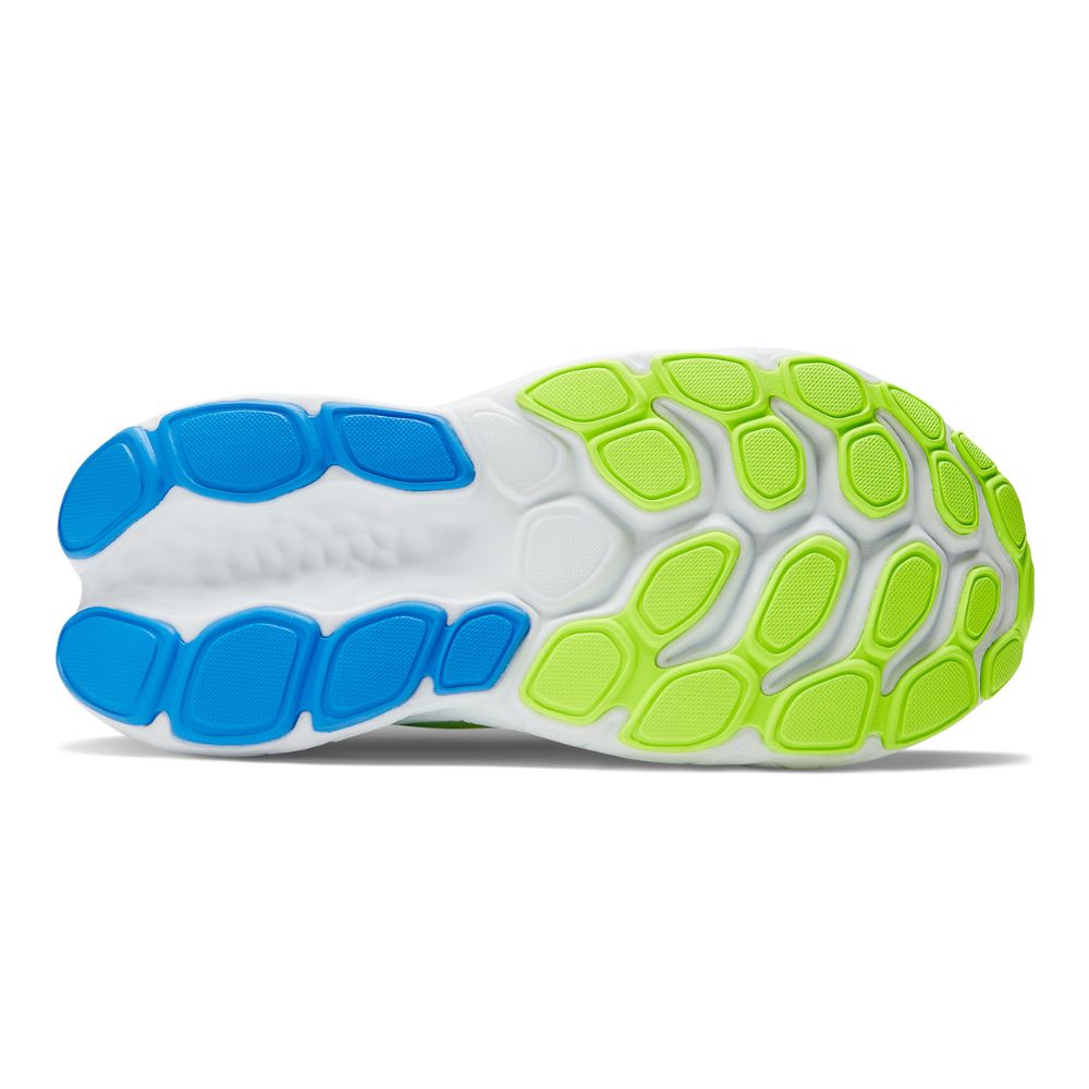 New Balance Women's Fresh Foam X More V4 Women's Shoes - BlackToe Running#colour_white-cobalt