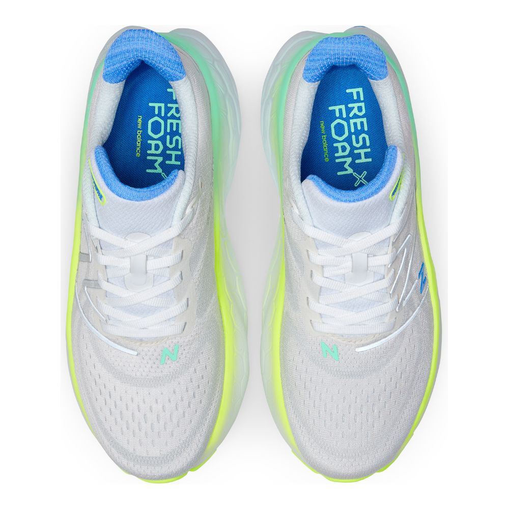 New Balance Women's Fresh Foam X More V4 Women's Shoes - BlackToe Running#colour_white-cobalt