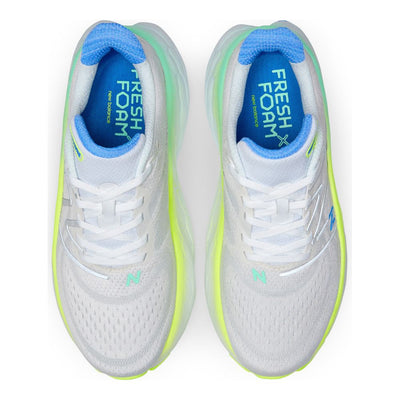 New Balance Women's Fresh Foam X More V4 Women's Shoes - BlackToe Running#colour_white-cobalt