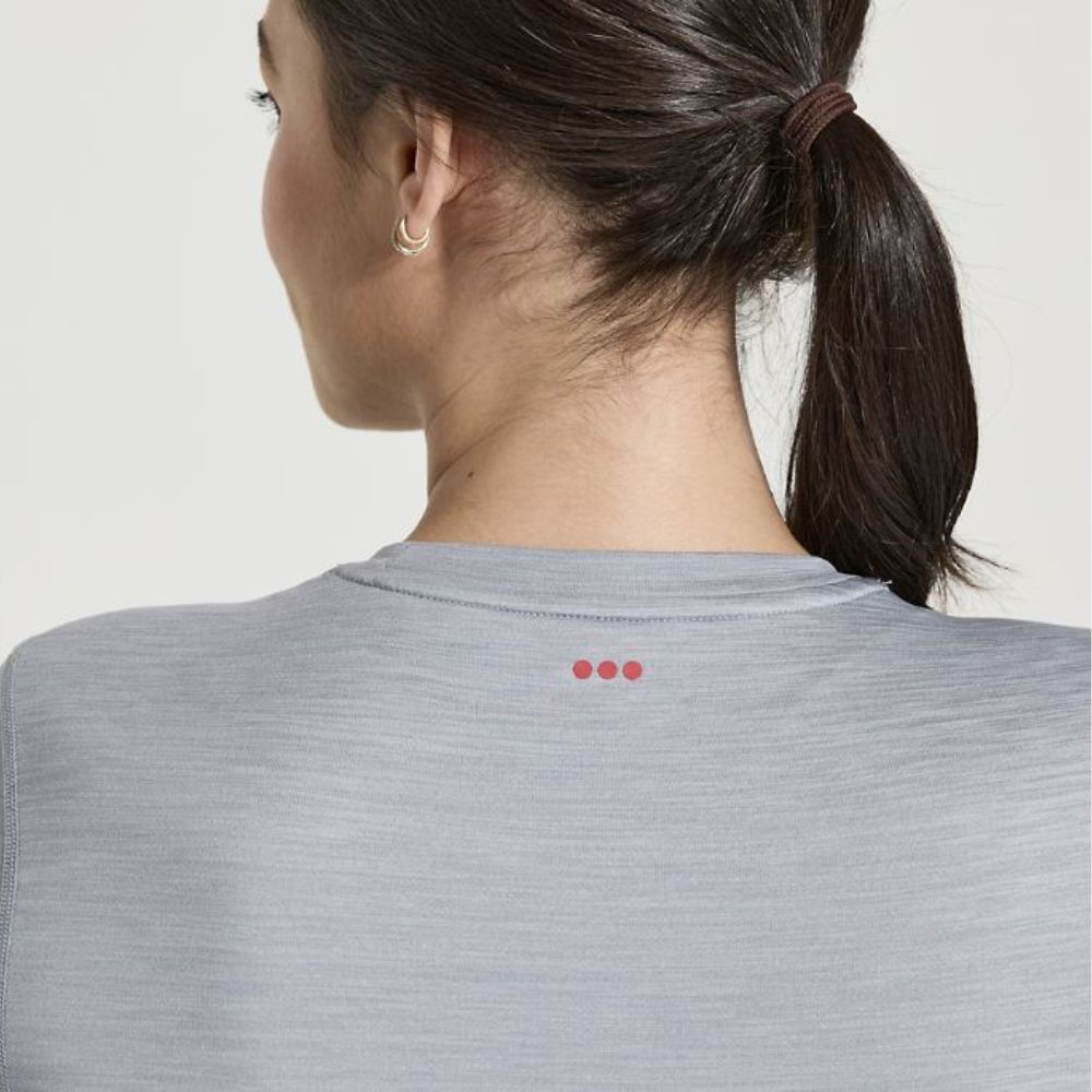 Saucony Women's Boulder Baselayer - BlackToe Running