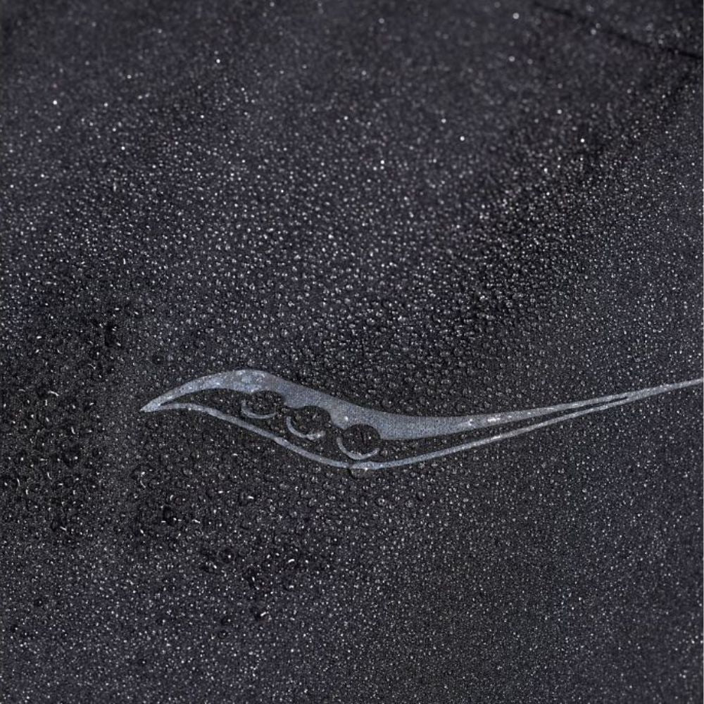 Saucony Women's Boulder Drizzle Jacket Women's Jackets - BlackToe Running#colour_black