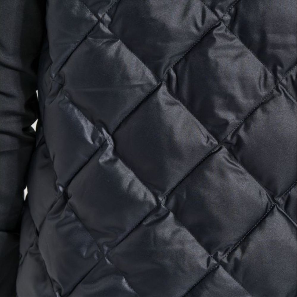 Saucony Women's Boulder Oysterpuff Jacket - BlackToe Running#colour_black
