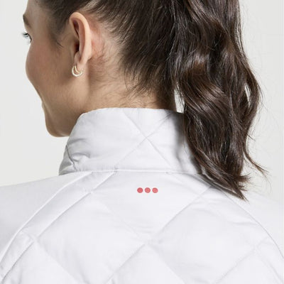 Saucony Women's Boulder Oysterpuff Jacket - BlackToe Running#colour_crystal