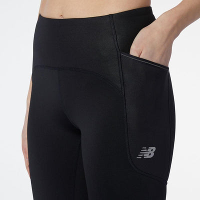 New Balance Women's Impact Run Heat Grid Tight – BlackToe Running#colour_black