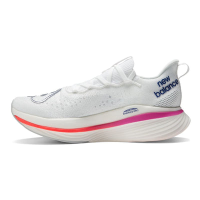 New Balance Women's FuelCell SC Elite V3 Women's Shoes - BlackToe Running#colour_white-victory-blue