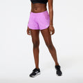 New Balance Women's Impact Run 3inch Short Women's Shorts - BlackToe Running#colour_cosmic-rose