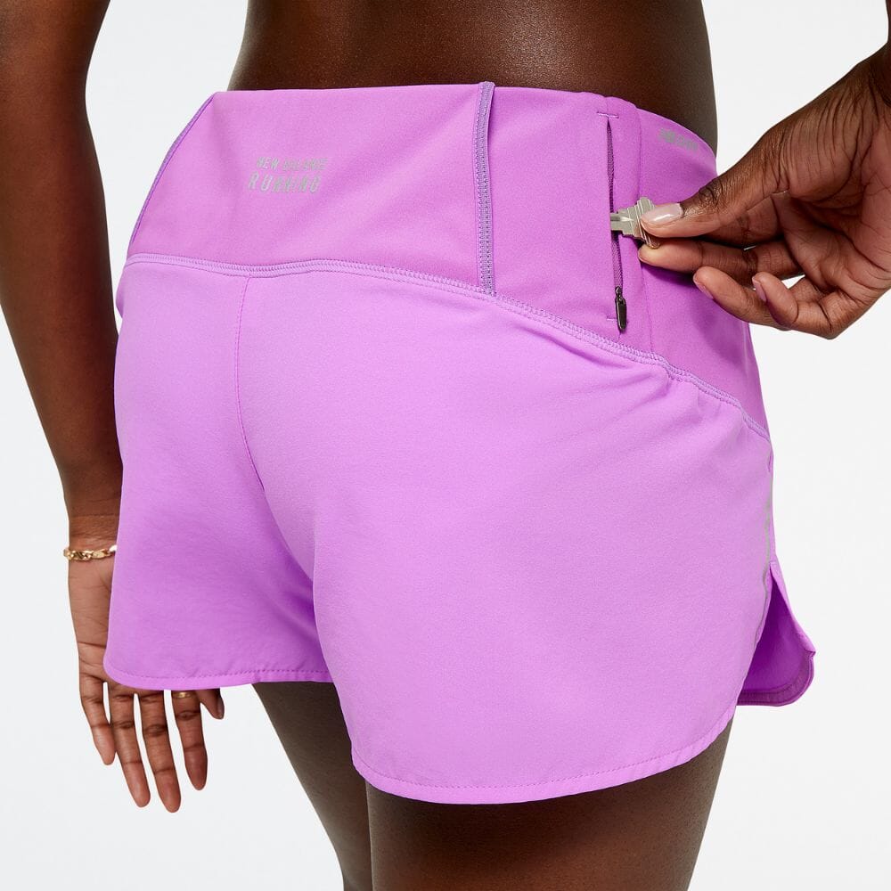 New Balance Women's Impact Run 3inch Short Women's Shorts - BlackToe Running