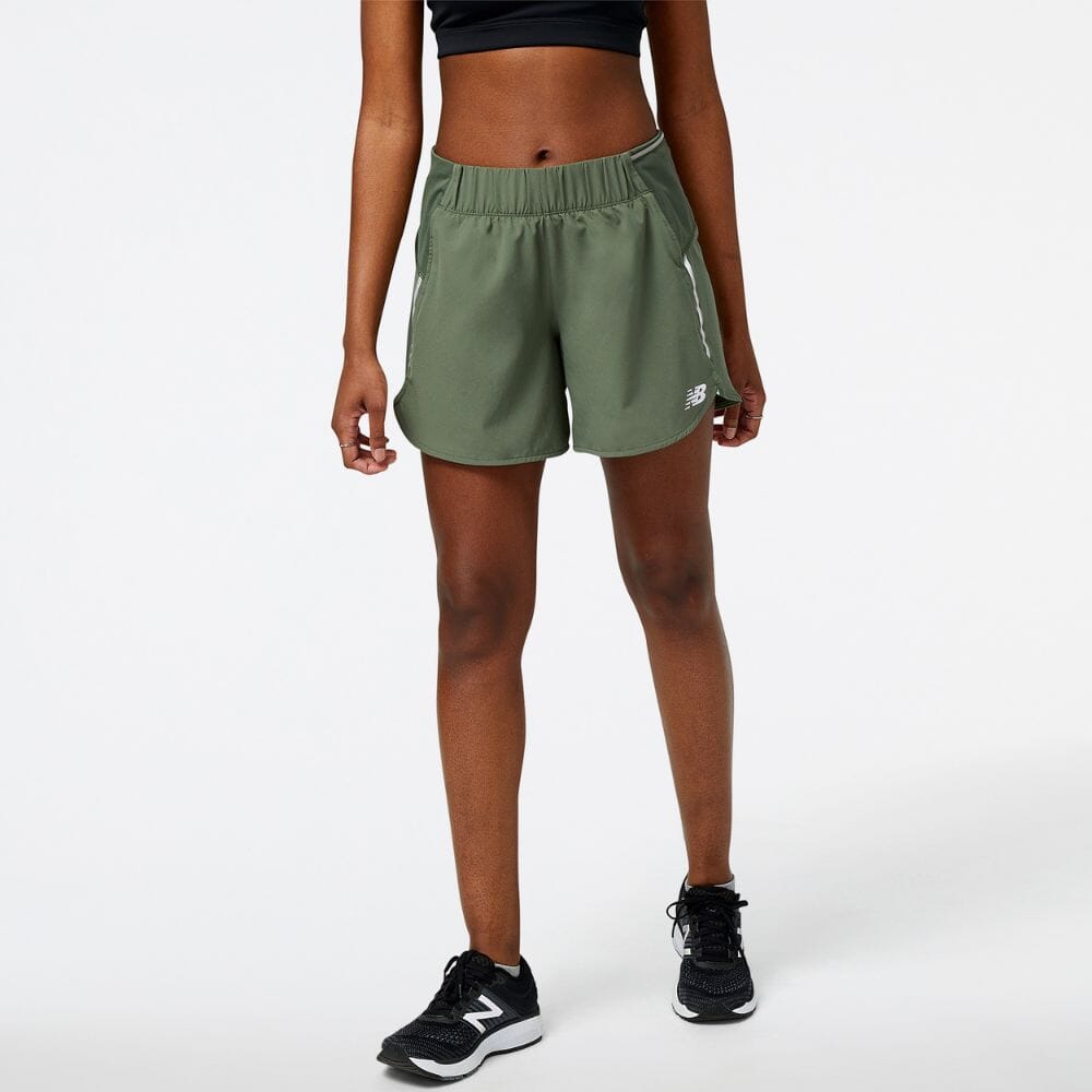 New Balance Women's 5" Impact Run Short Women's Shorts - BlackToe Running