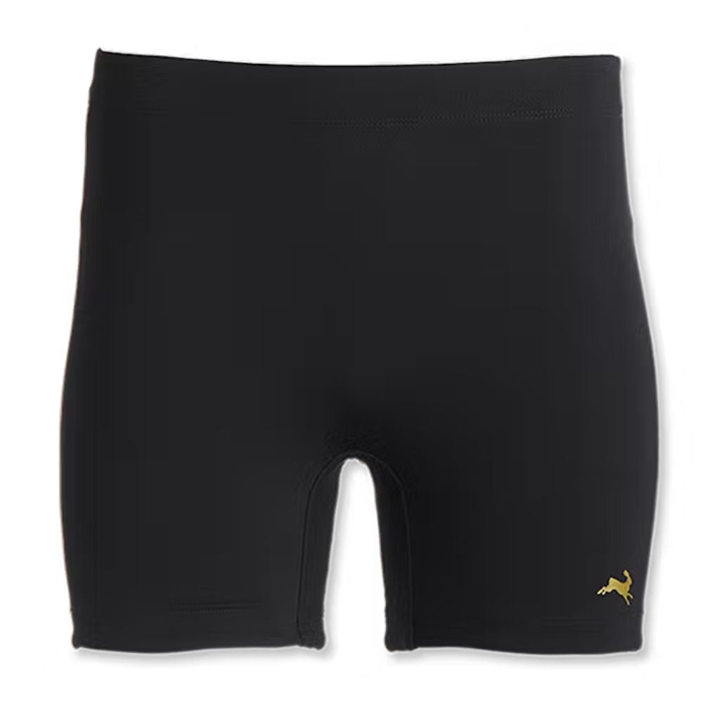 Tracksmith Women's Lane Five Short Tights Women's Bottoms - BlackToe Running#colour_black