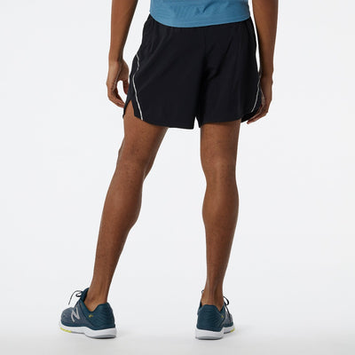New Balance Men's 7" Impact Short Men's Bottoms - BlackToe Running#colour_black