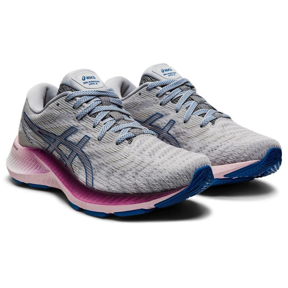 Asics Women's Gel-Kayano Lite 2 - BlackToe Running#colour_piedmont-grey-lake-drive