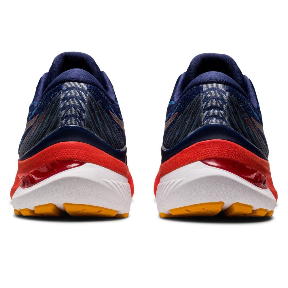 Asics Men's Gel-Kayano 29 - BlackToe Running#colour_deep-ocean-cherry-tomato